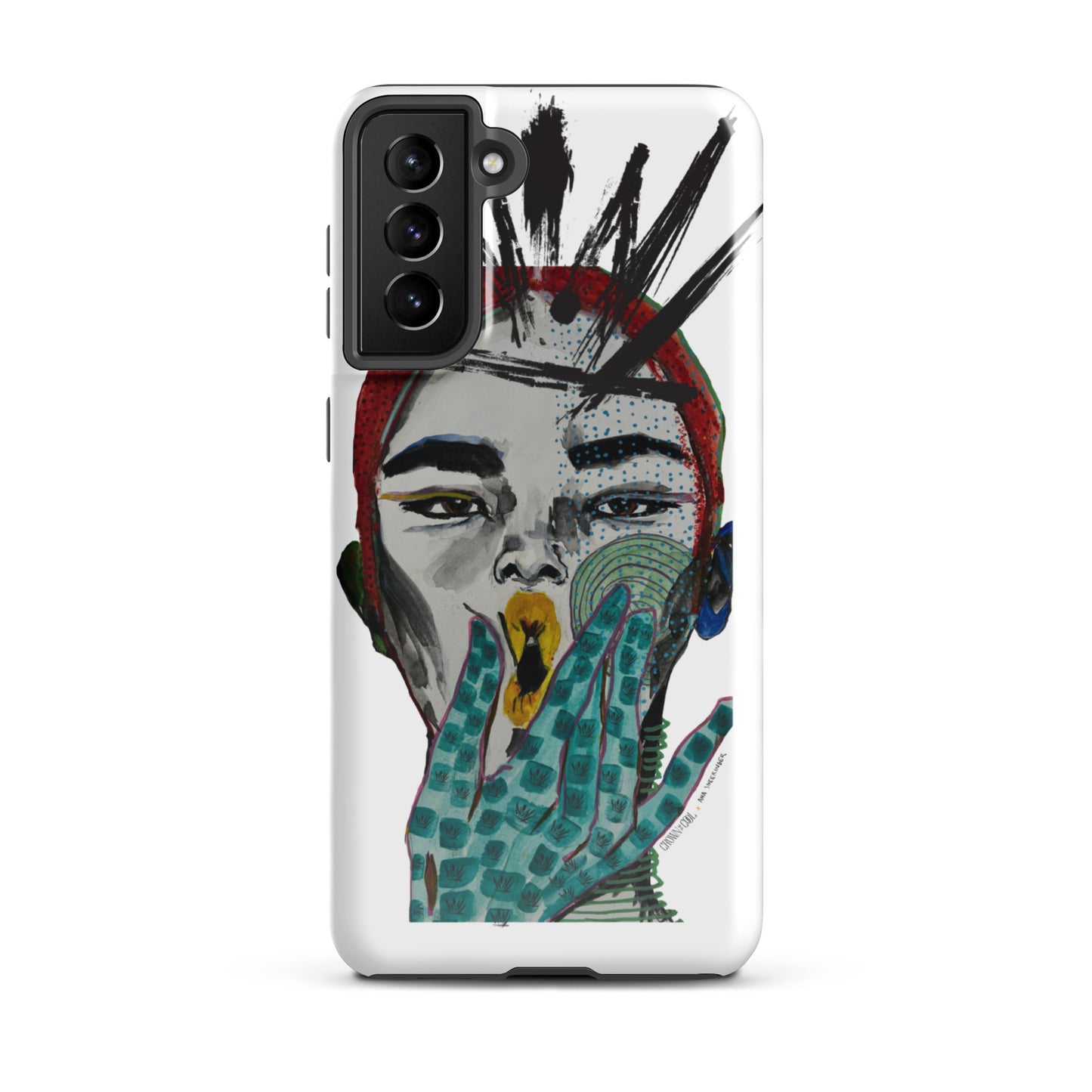 Crown The Cool x Ana Sneeringer Tough case for Samsung® Logo Version
