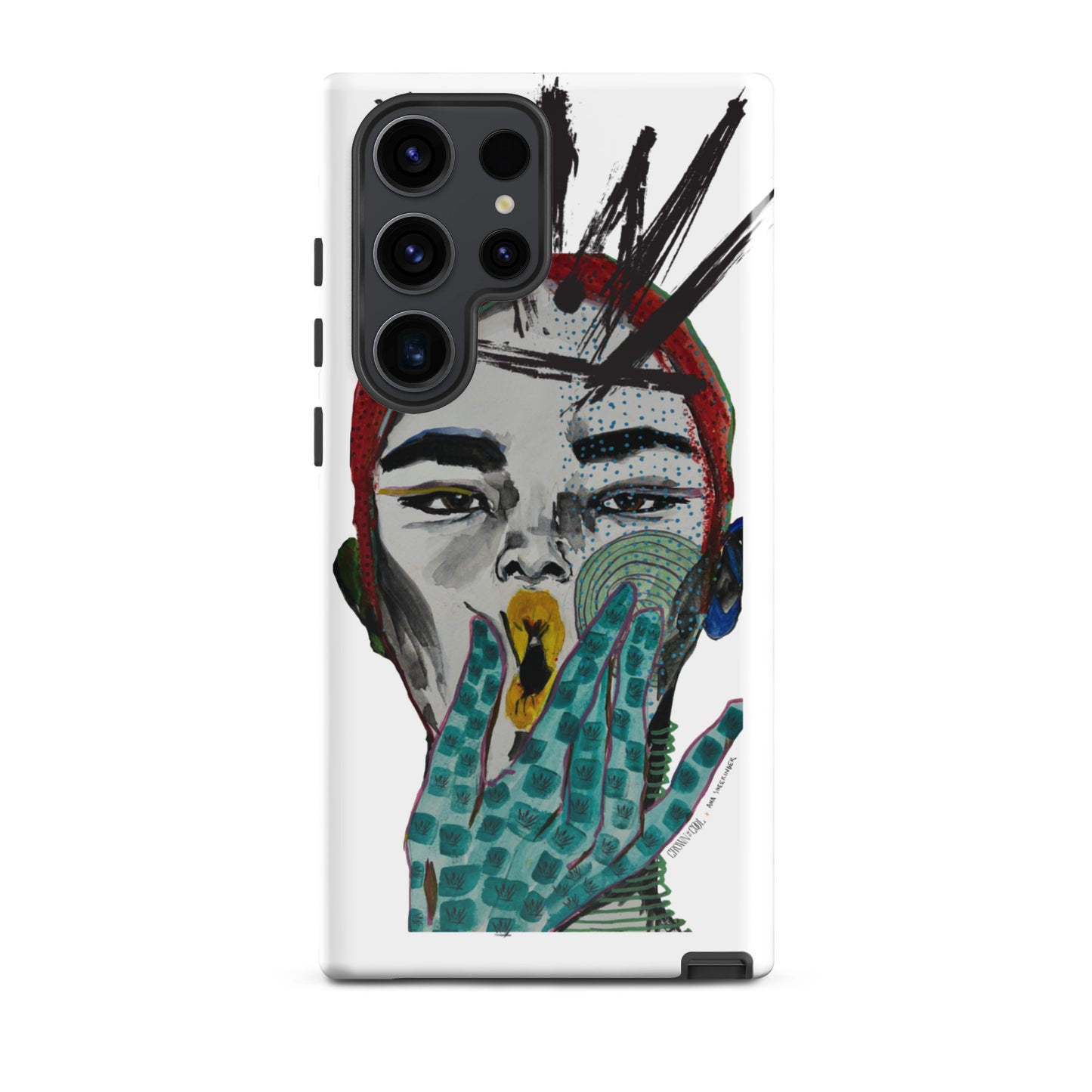 Crown The Cool x Ana Sneeringer Tough case for Samsung® Logo Version