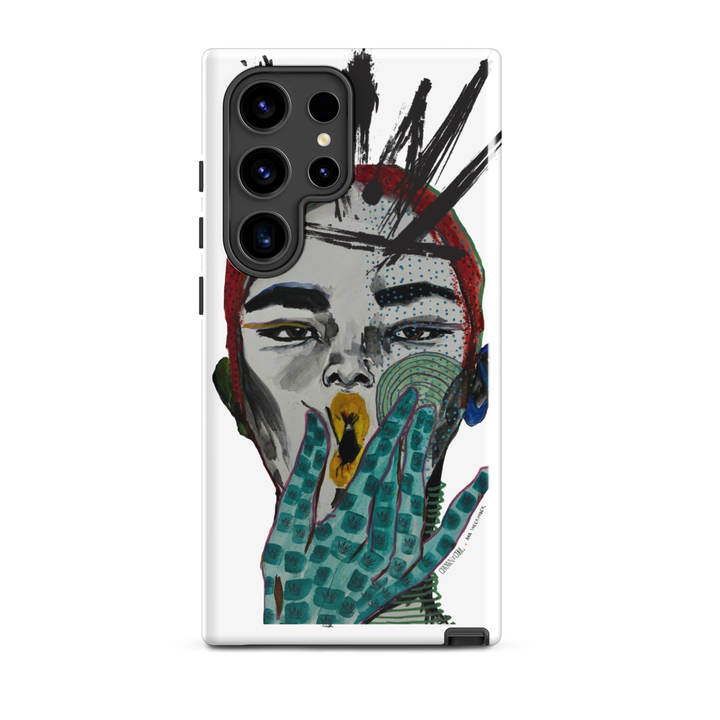 Crown The Cool x Ana Sneeringer Tough case for Samsung® Logo Version