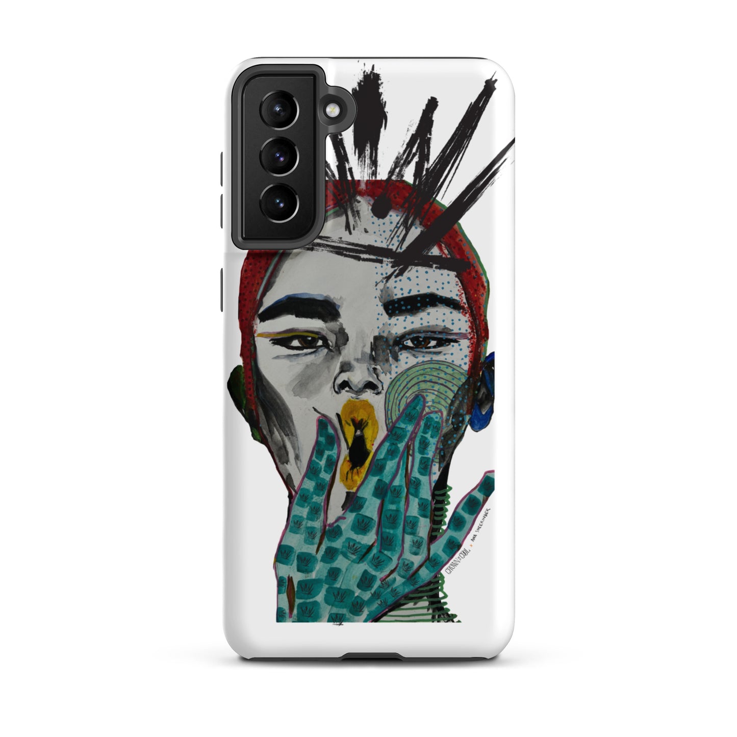 Crown The Cool x Ana Sneeringer Tough case for Samsung® Logo Version
