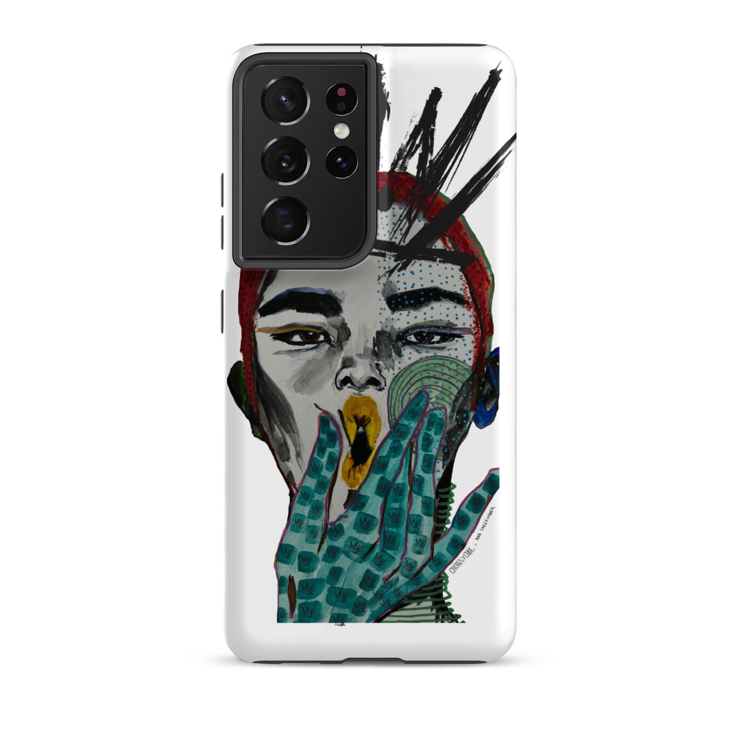 Crown The Cool x Ana Sneeringer Tough case for Samsung® Logo Version