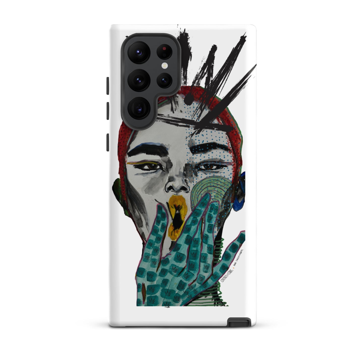 Crown The Cool x Ana Sneeringer Tough case for Samsung® Logo Version