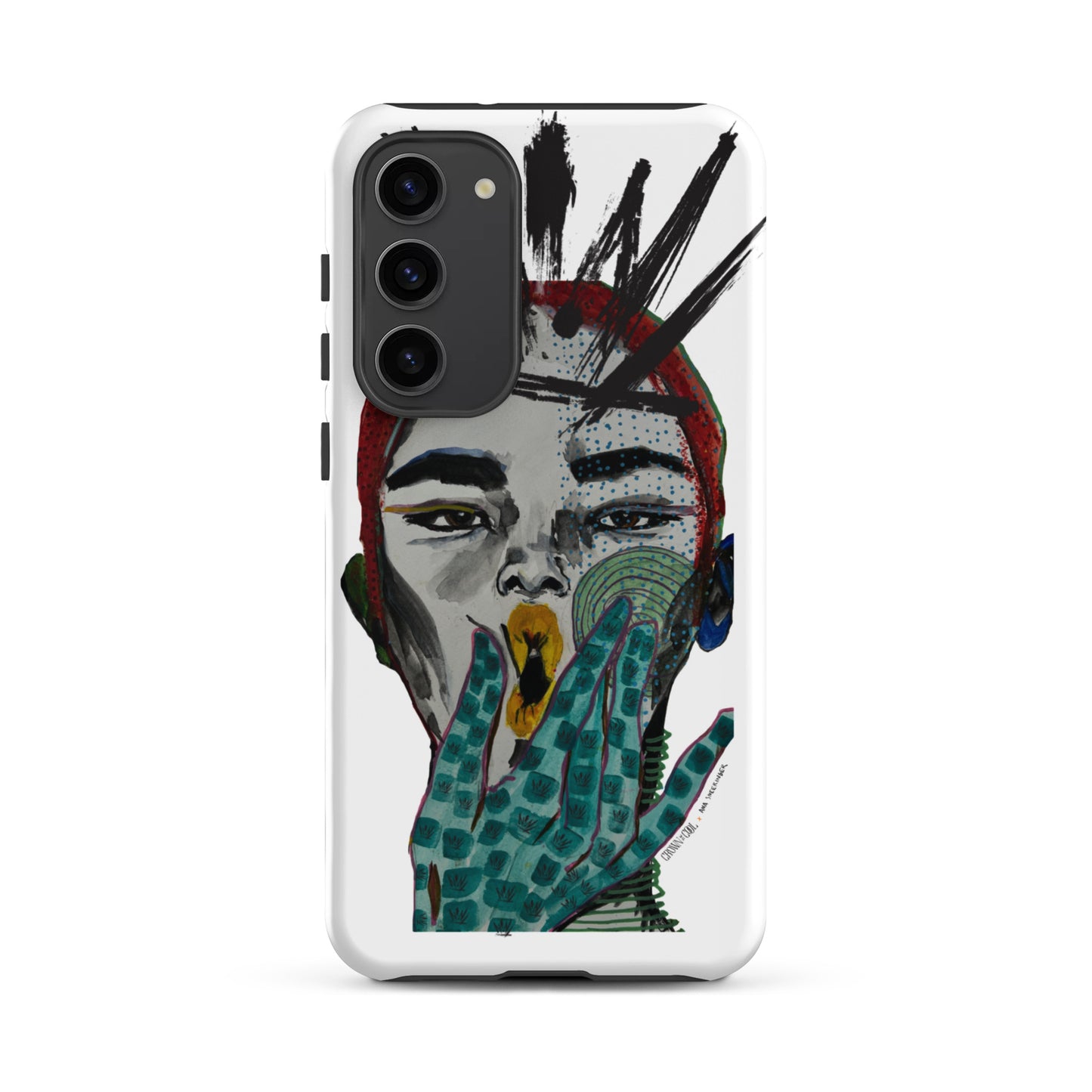 Crown The Cool x Ana Sneeringer Tough case for Samsung® Logo Version