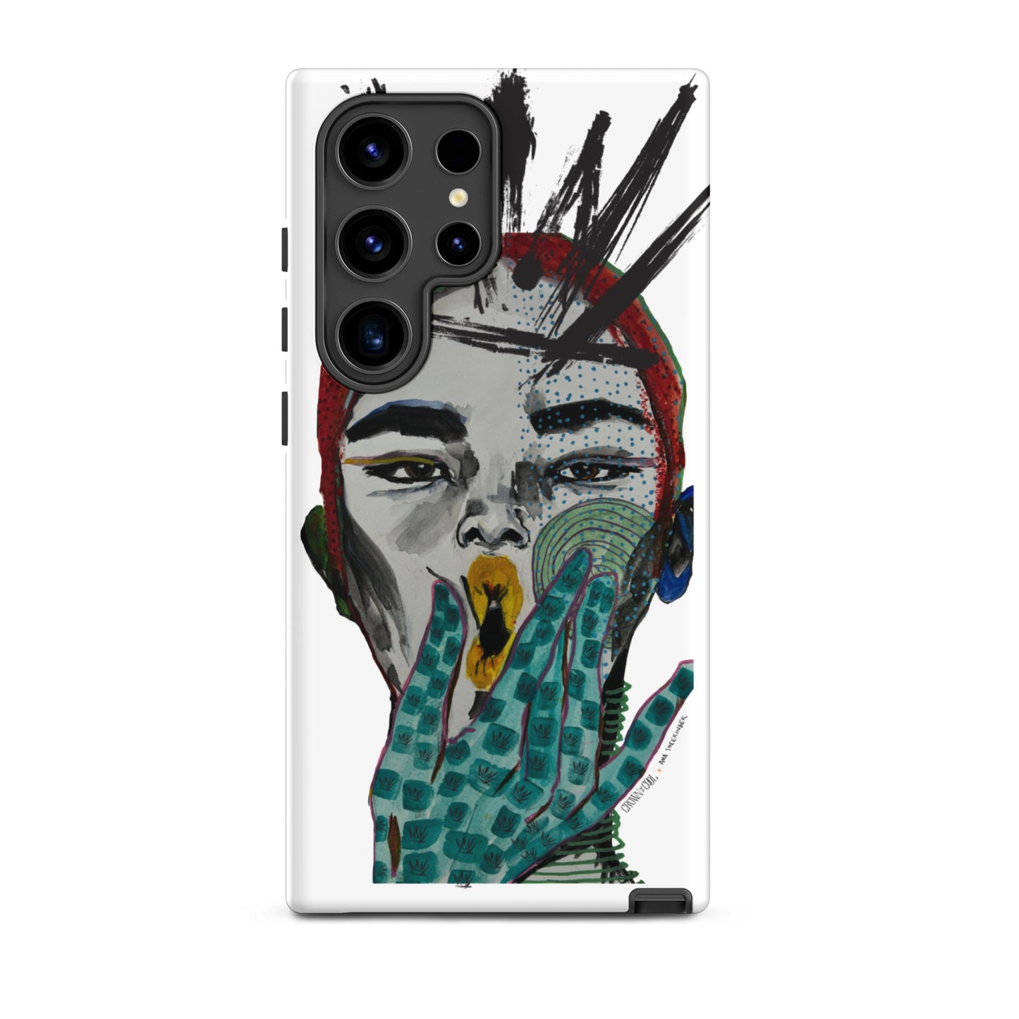 Crown The Cool x Ana Sneeringer Tough case for Samsung® Logo Version