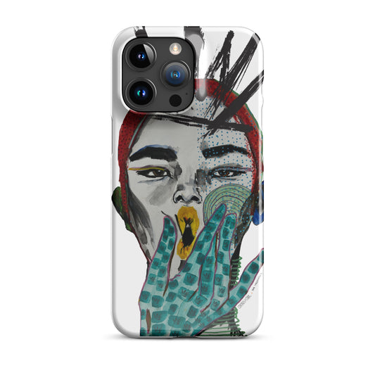 Crown The Cool x Ana Sneeringer Snap case for iPhone® Logo Version