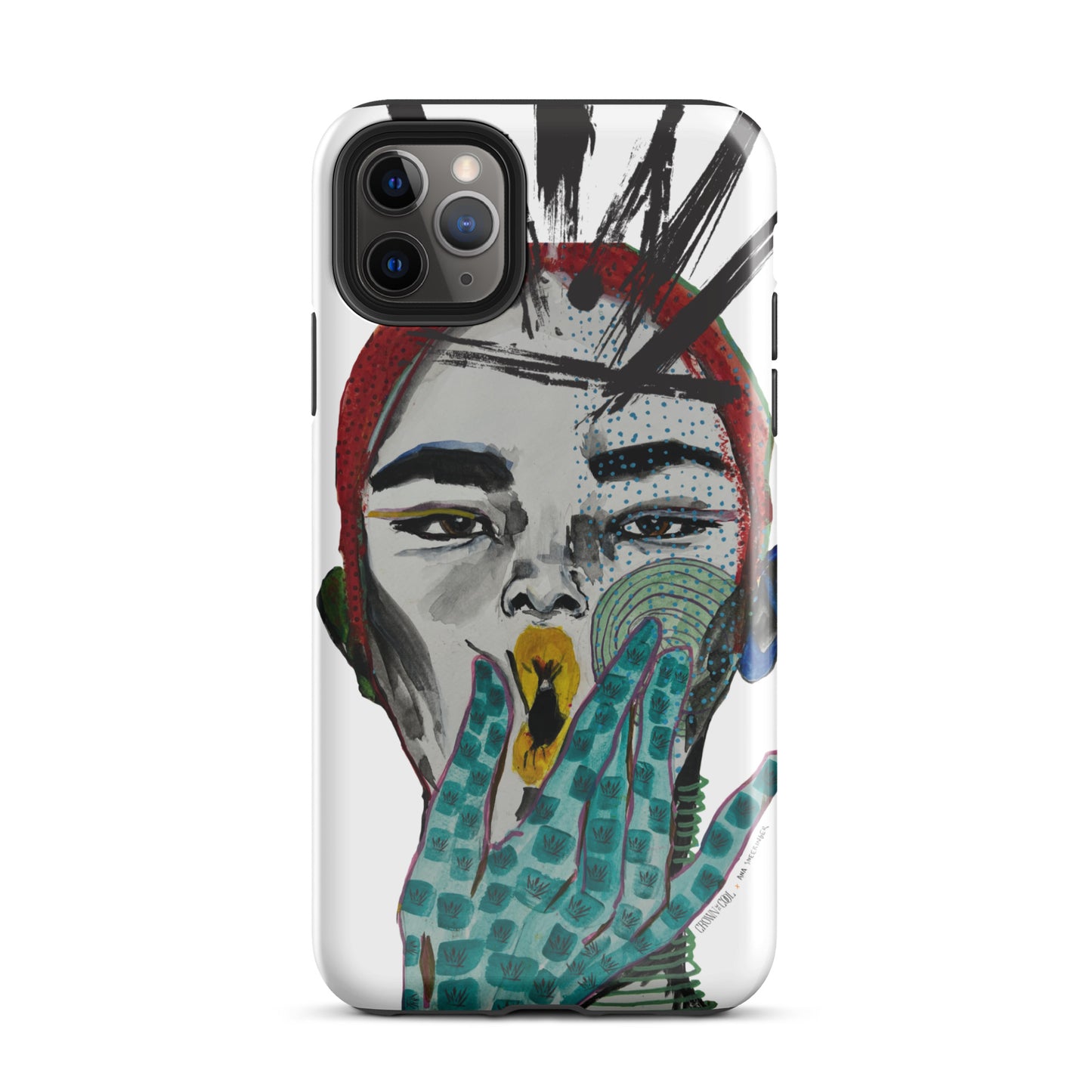 Crown The Cool X Ana Sneeringer Tough Case for iPhone® Logo Version