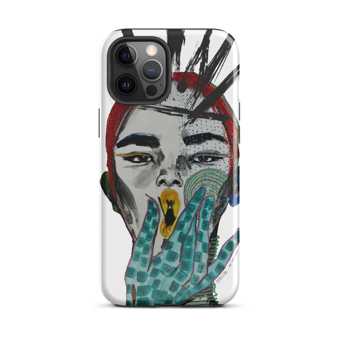 Crown The Cool X Ana Sneeringer Tough Case for iPhone® Logo Version