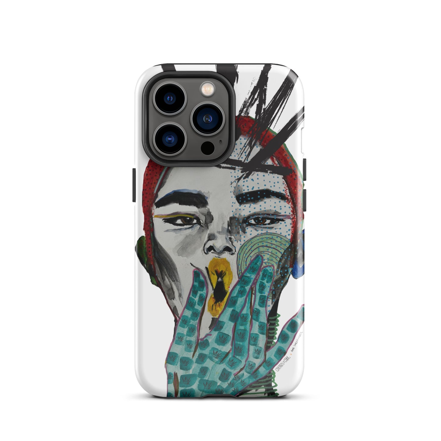 Crown The Cool X Ana Sneeringer Tough Case for iPhone® Logo Version