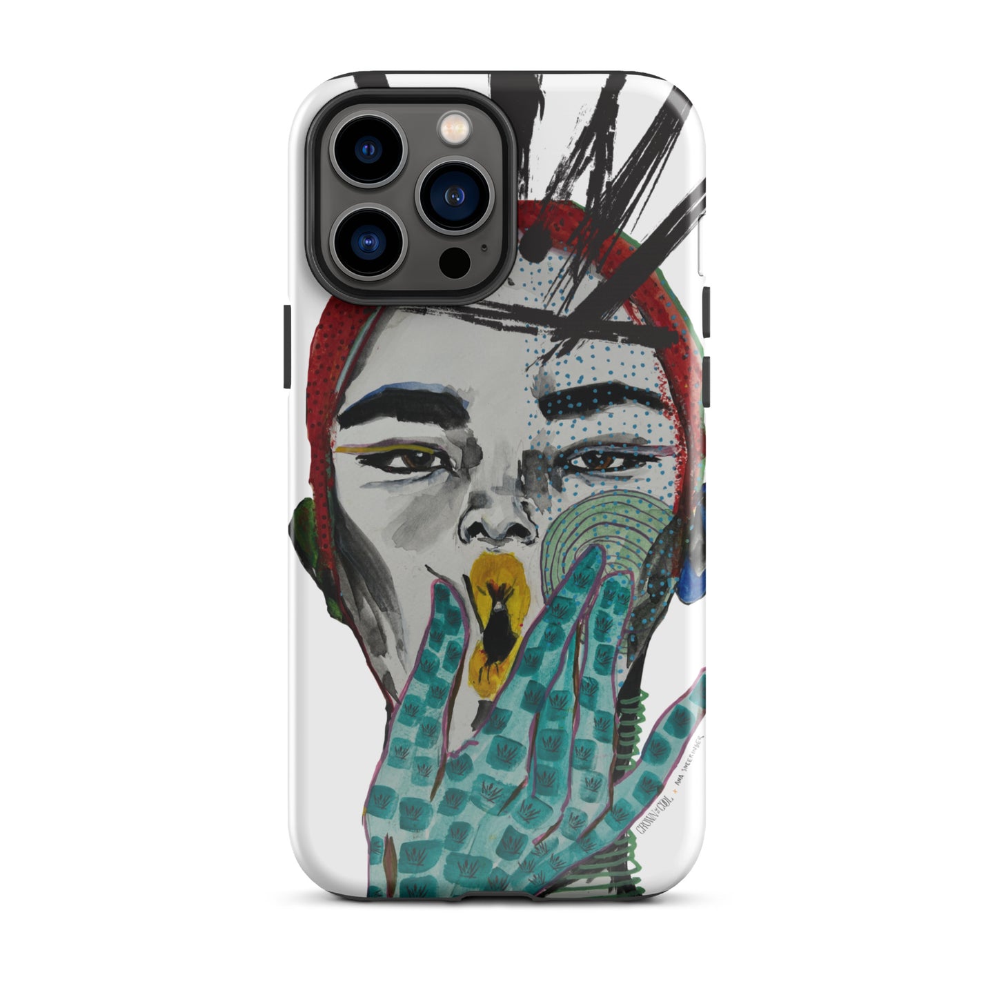 Crown The Cool X Ana Sneeringer Tough Case for iPhone® Logo Version