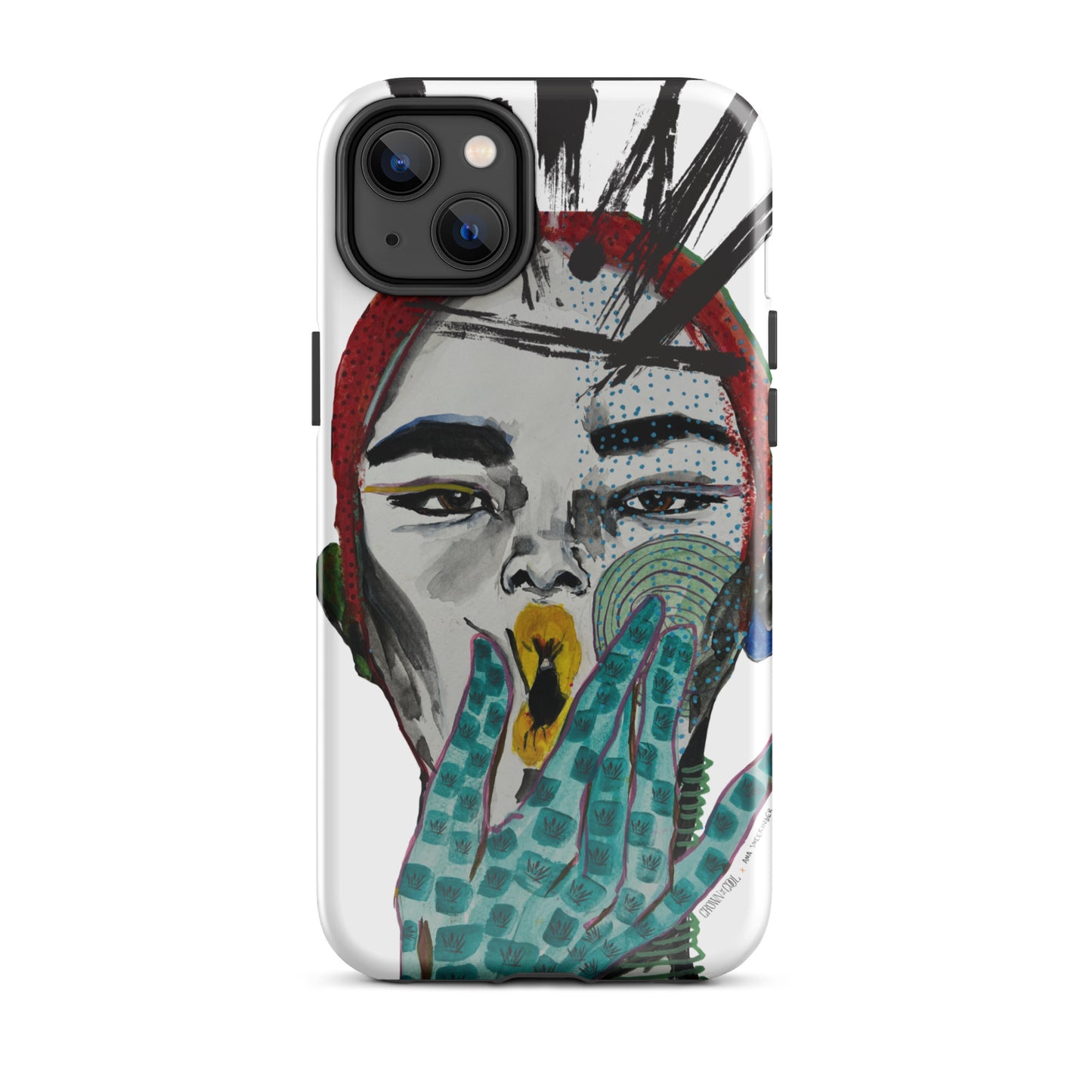 Crown The Cool X Ana Sneeringer Tough Case for iPhone® Logo Version