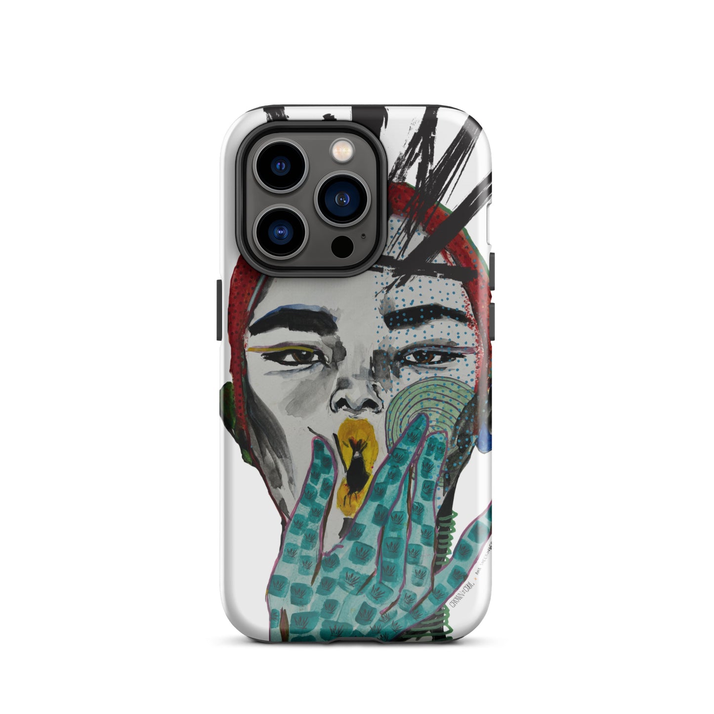 Crown The Cool X Ana Sneeringer Tough Case for iPhone® Logo Version