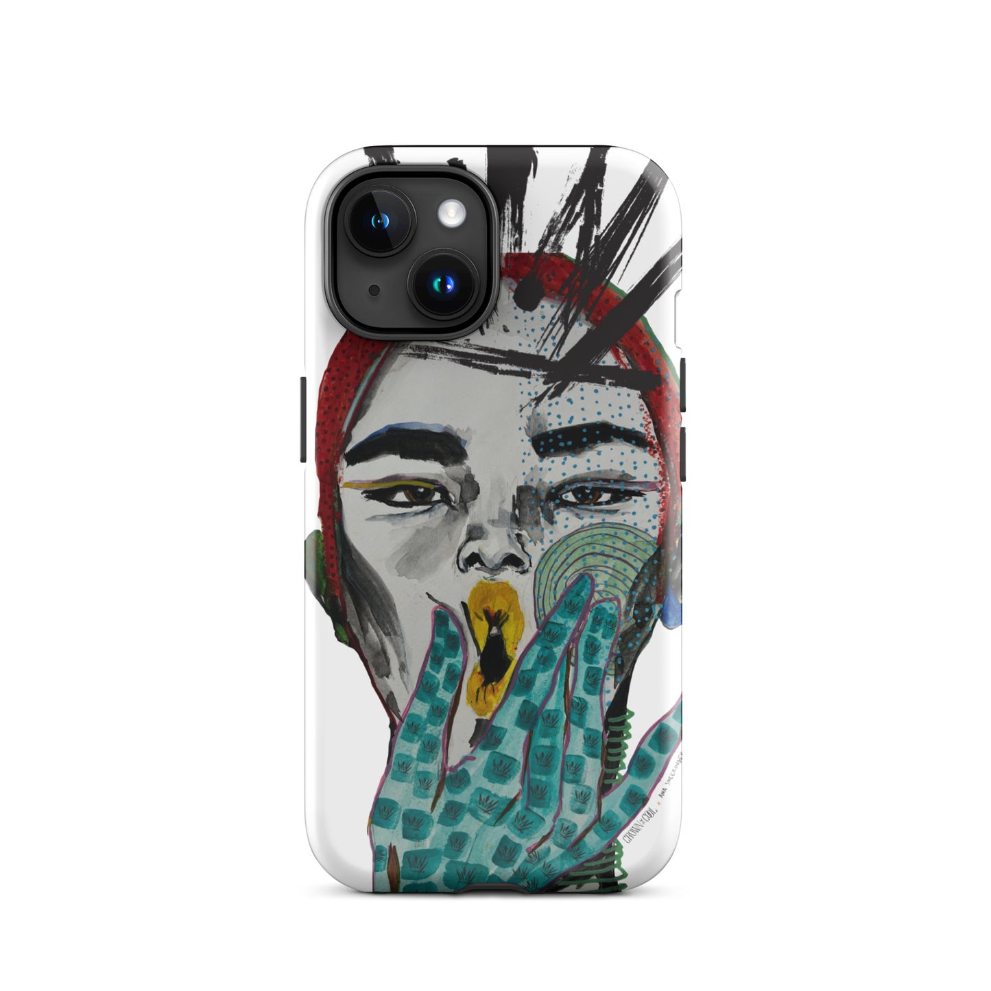 Crown The Cool X Ana Sneeringer Tough Case for iPhone® Logo Version