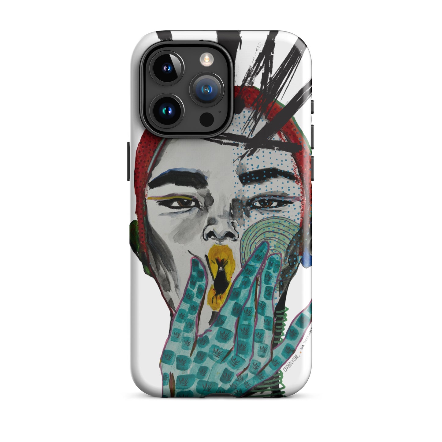 Crown The Cool X Ana Sneeringer Tough Case for iPhone® Logo Version