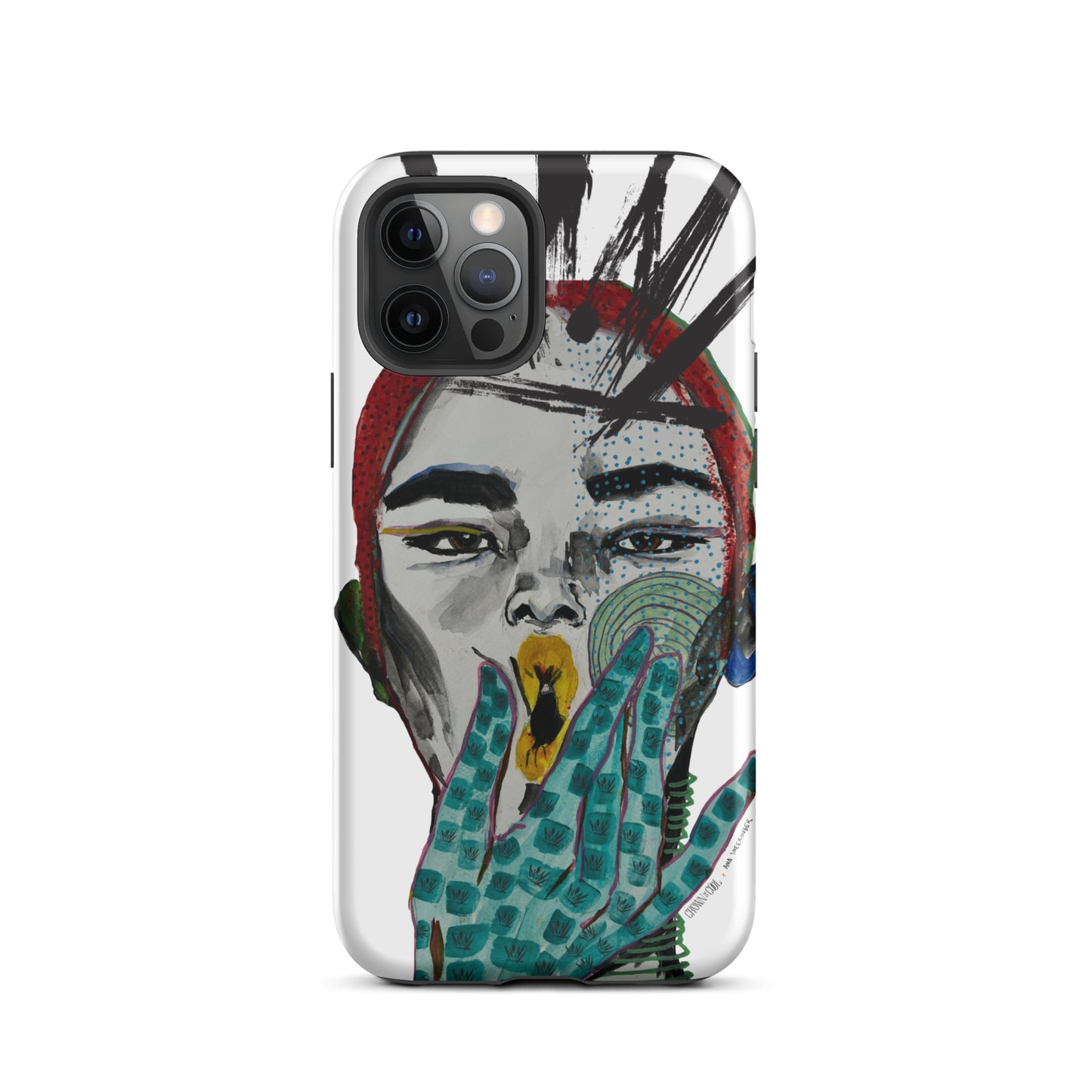 Crown The Cool X Ana Sneeringer Tough Case for iPhone® Logo Version