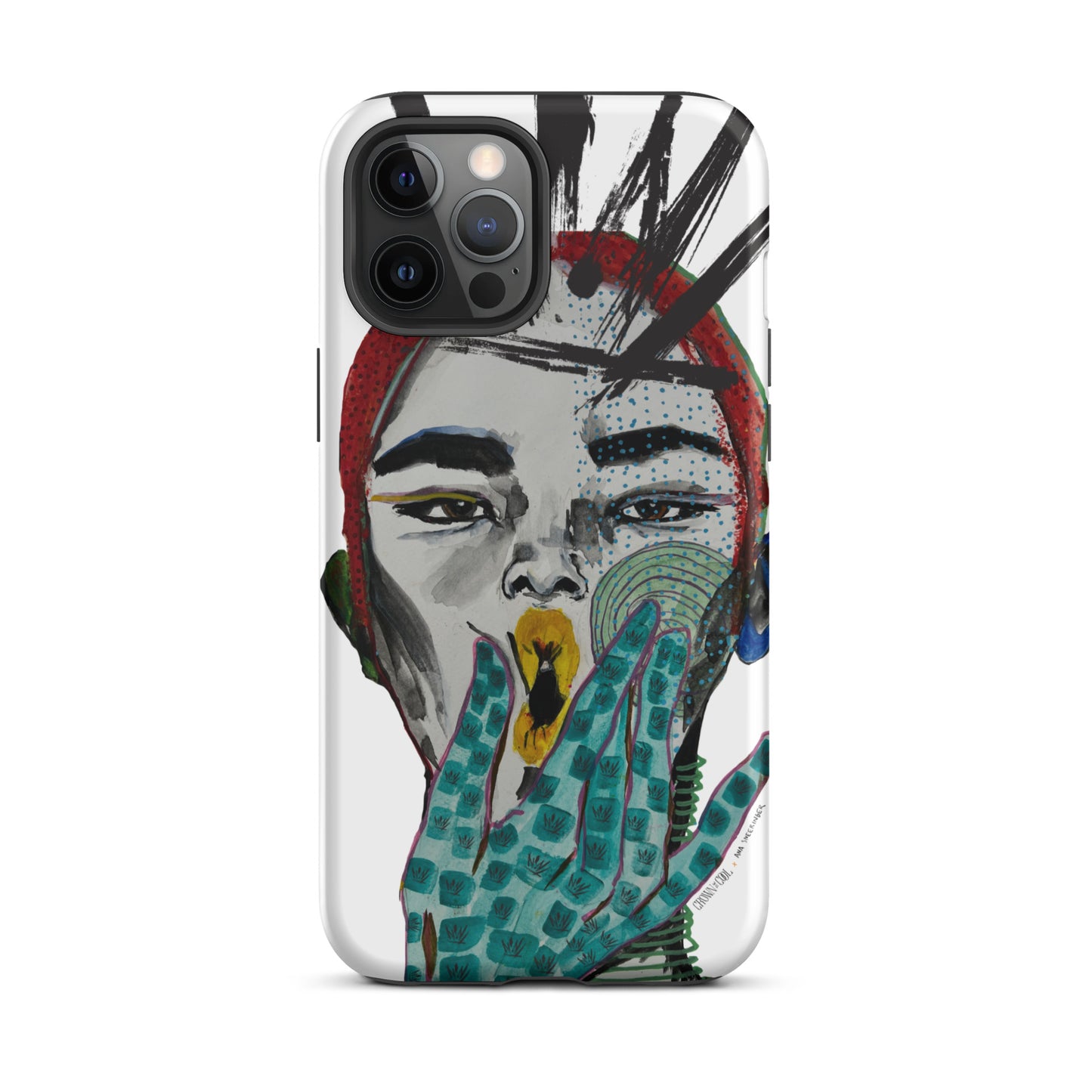 Crown The Cool X Ana Sneeringer Tough Case for iPhone® Logo Version