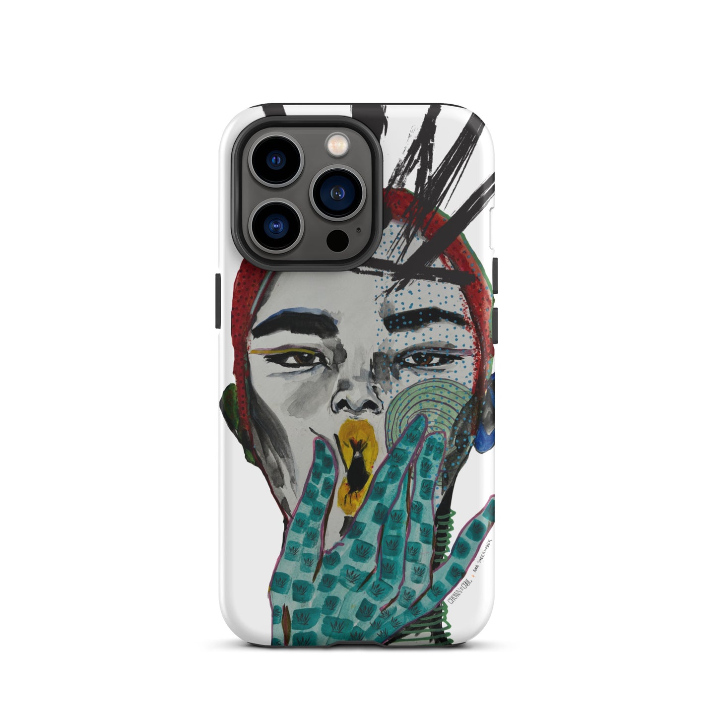 Crown The Cool X Ana Sneeringer Tough Case for iPhone® Logo Version