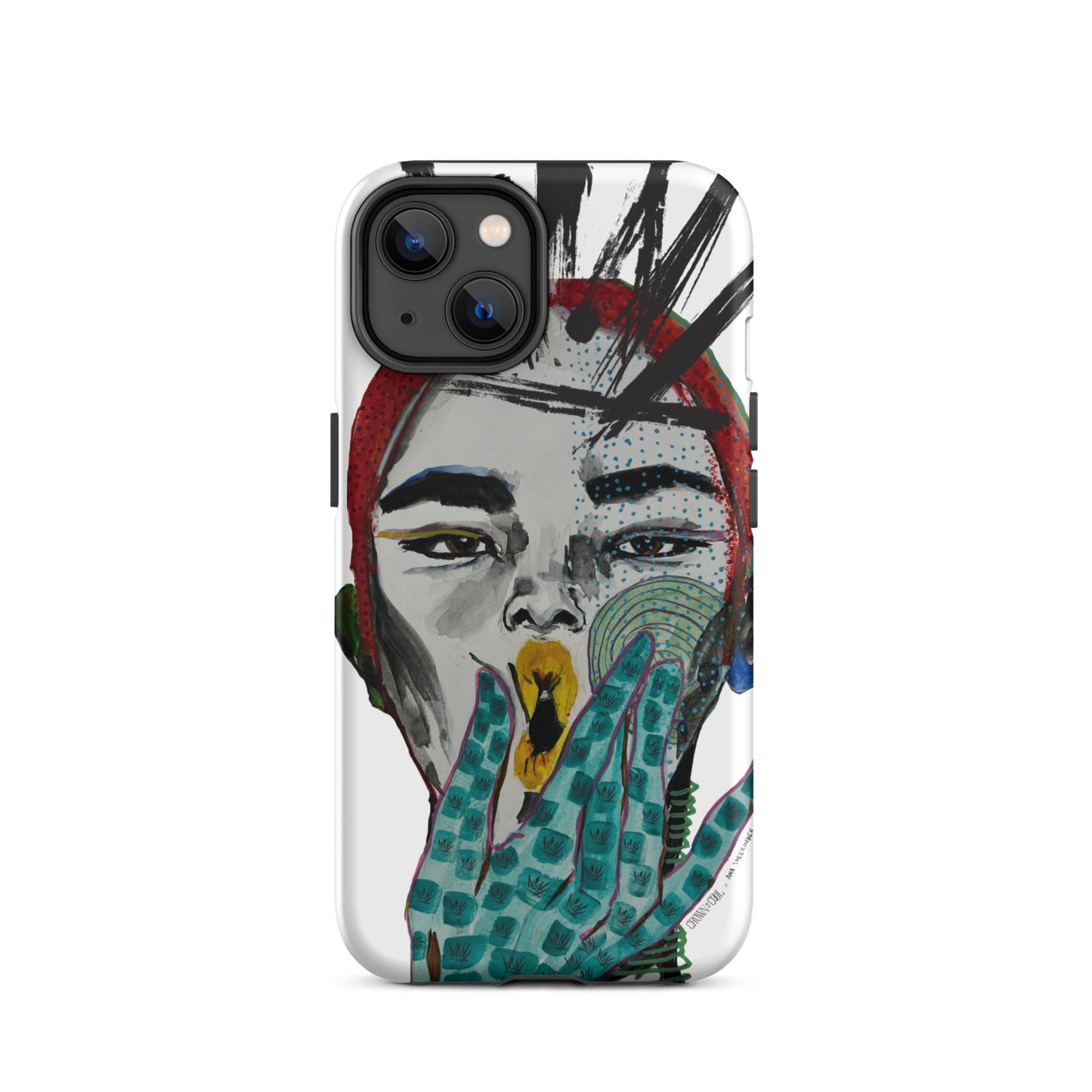 Crown The Cool X Ana Sneeringer Tough Case for iPhone® Logo Version