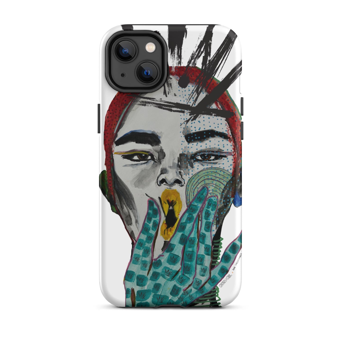 Crown The Cool X Ana Sneeringer Tough Case for iPhone® Logo Version