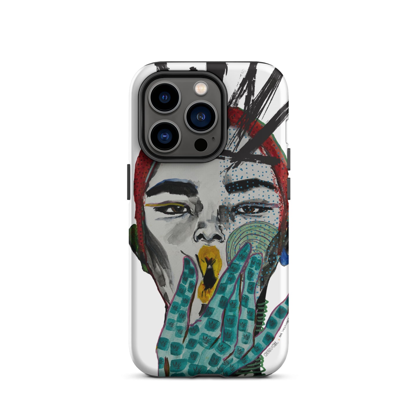 Crown The Cool X Ana Sneeringer Tough Case for iPhone® Logo Version