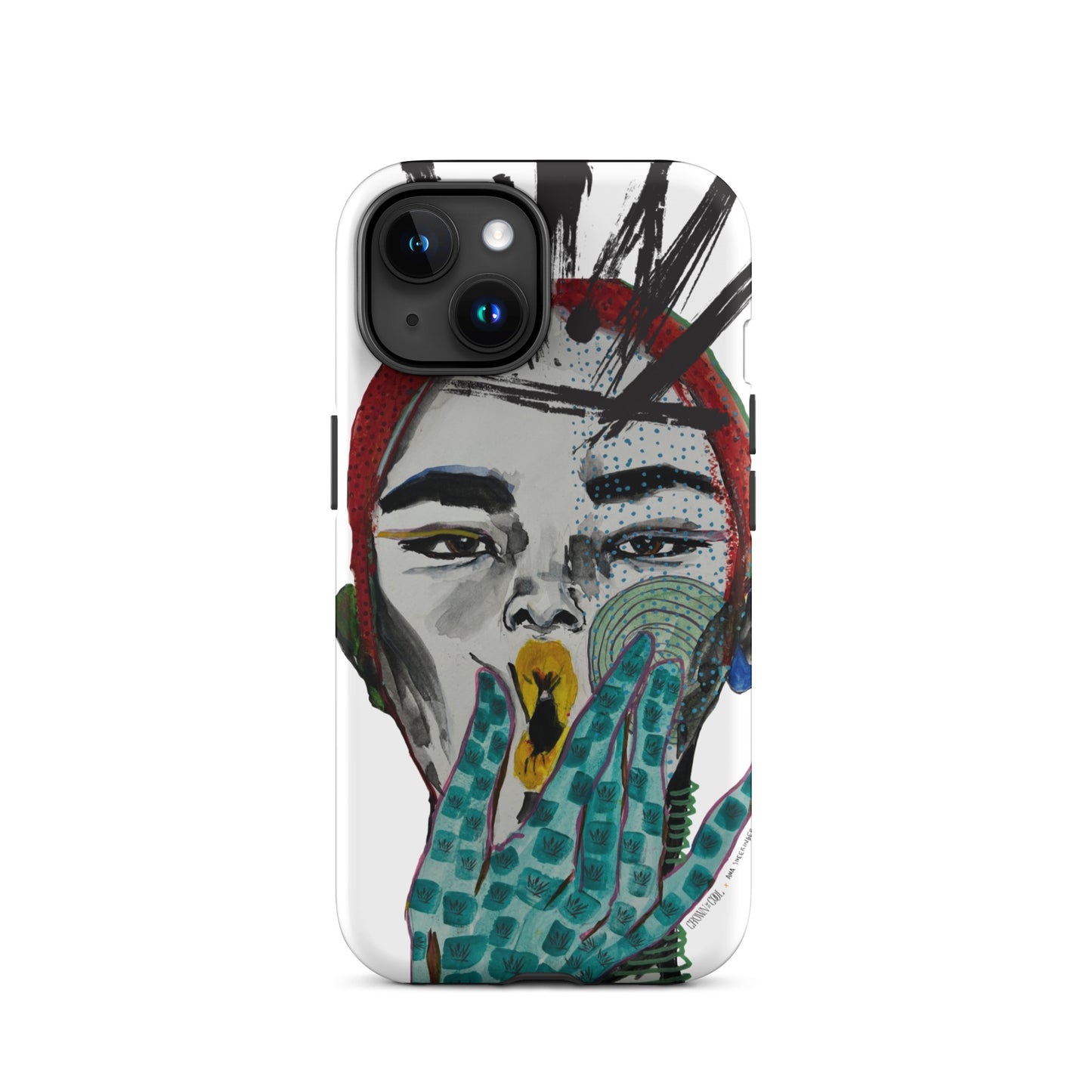 Crown The Cool X Ana Sneeringer Tough Case for iPhone® Logo Version