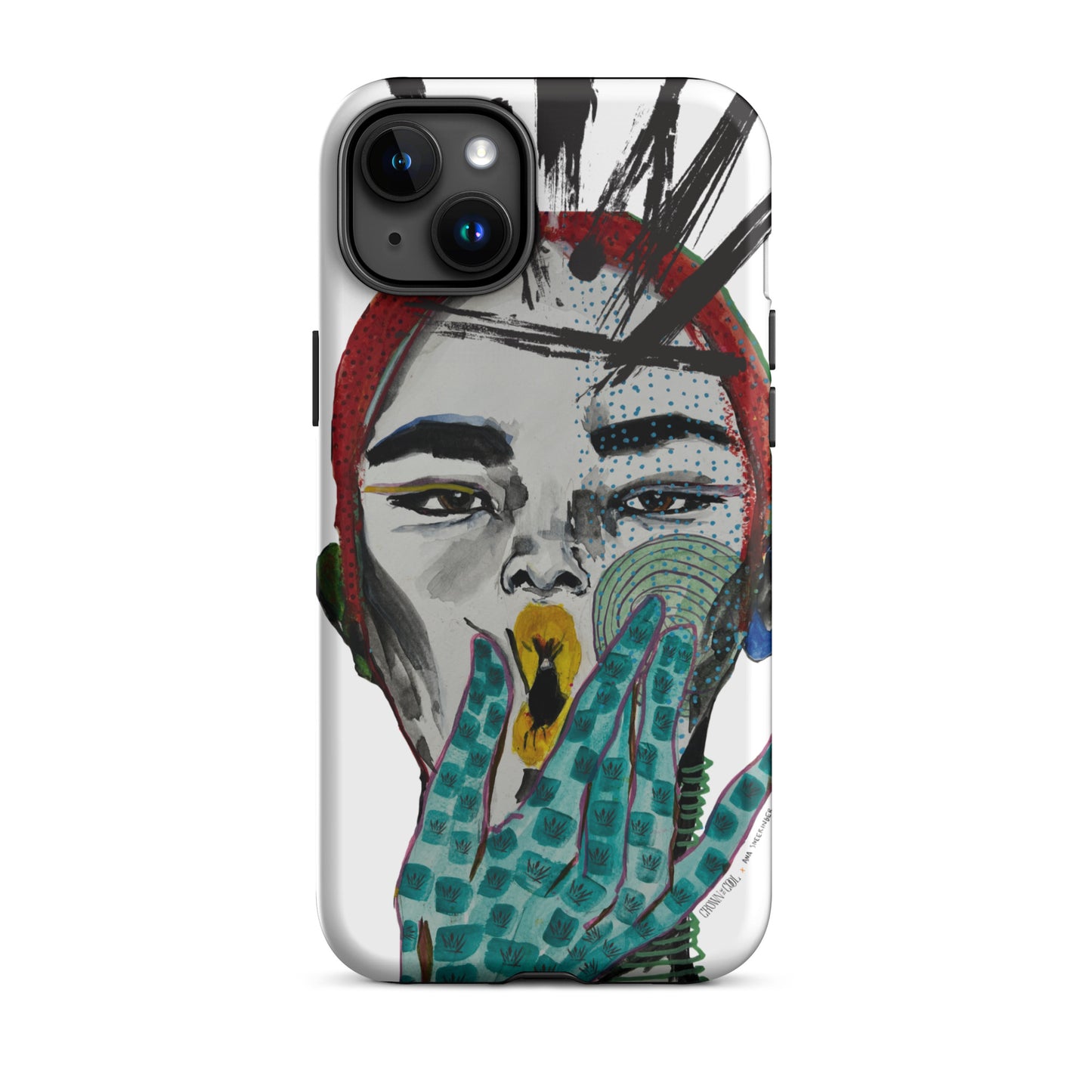 Crown The Cool X Ana Sneeringer Tough Case for iPhone® Logo Version